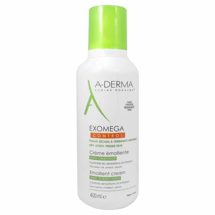 A Derma Exomega Control Crème Émolliente Anti-Grattage 400ml