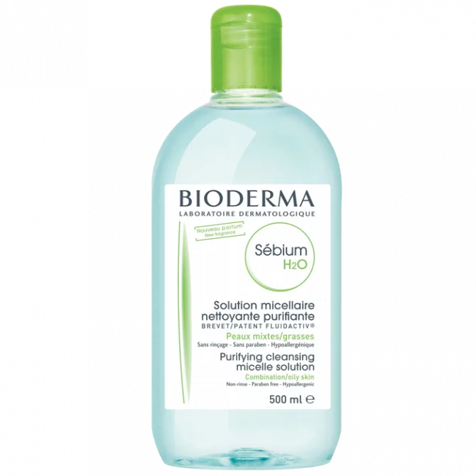 Bioderma SÉBIUM H2O Solution micellaire nettoyante purifiante 500ml