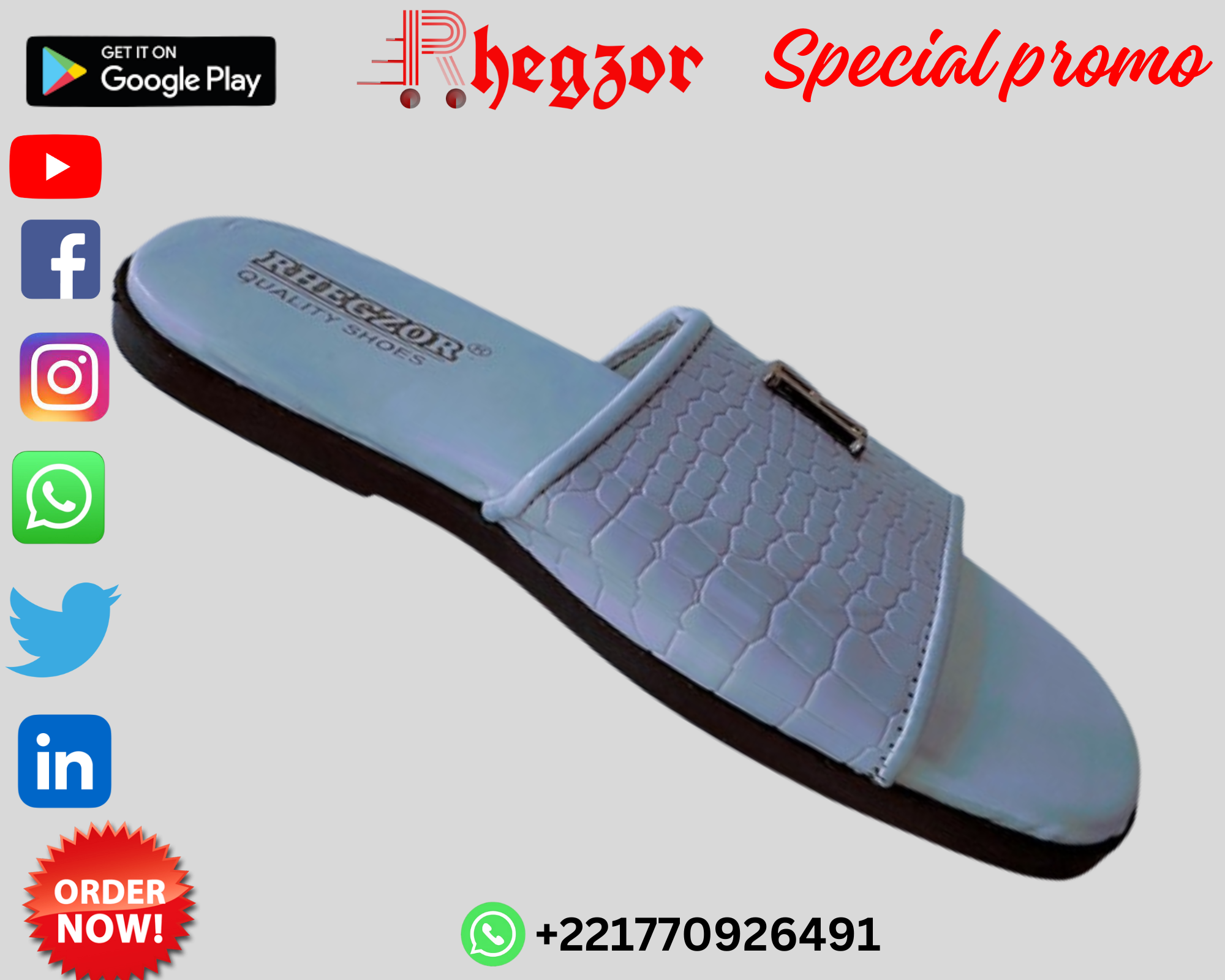 Fashion Classy palms slippers