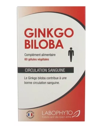 Labophyto Ginkgo Biloba 60 Gélules Végétales