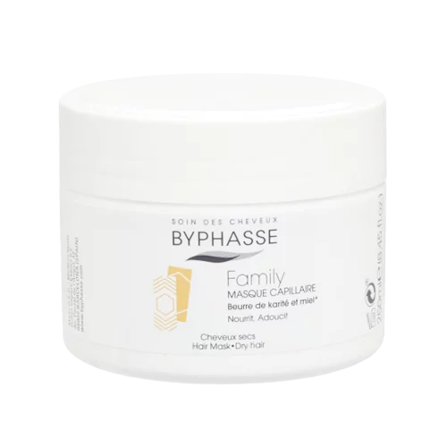 Byphasse Family Masque Beurre de Karité Et Miel Cheveux Secs 250 ml