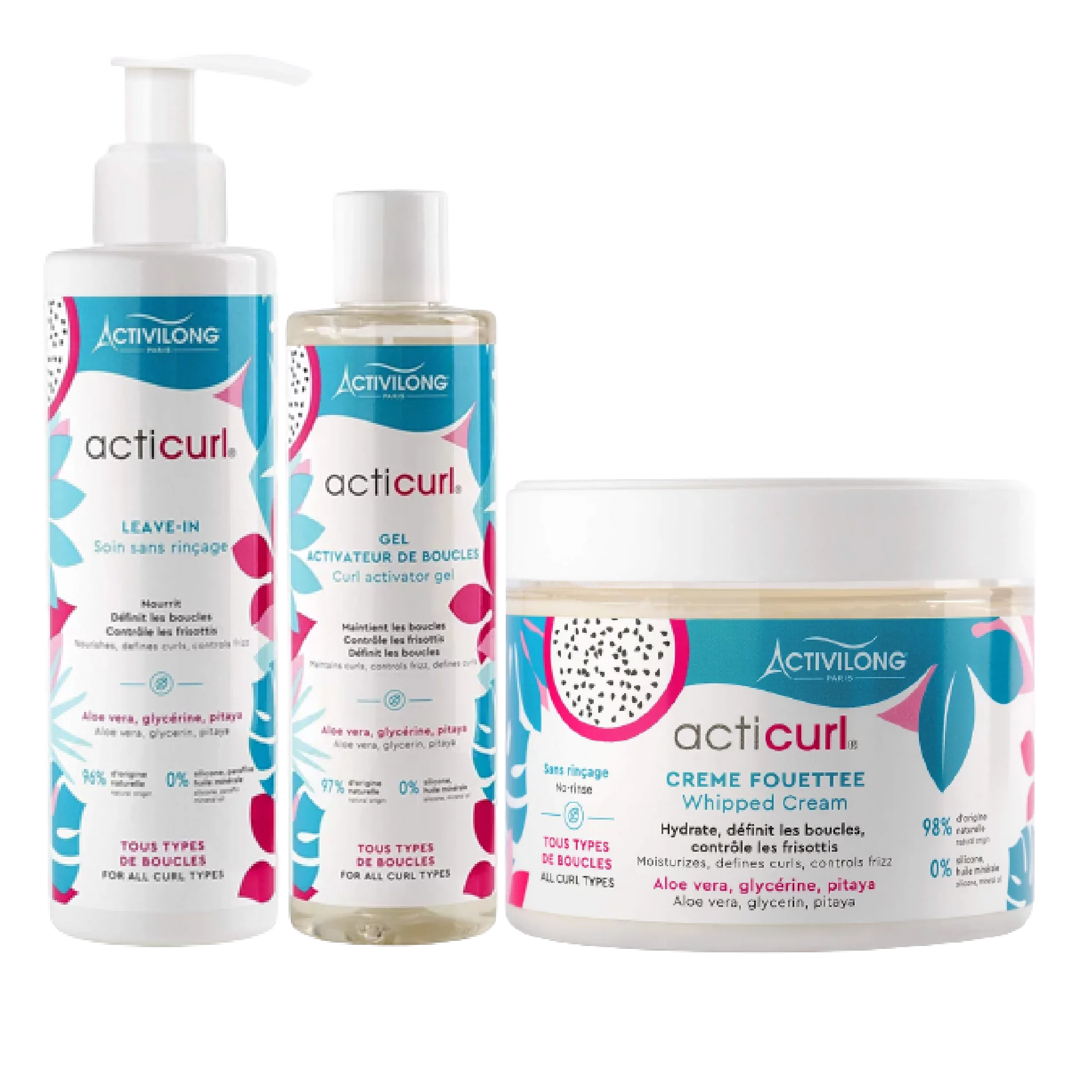 Activilong Trio Les Essentiels Acticurl Activateur de Boucles