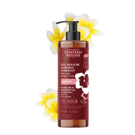 Chateau Rouge Gel Douche Unifiant Monoi 400 ml