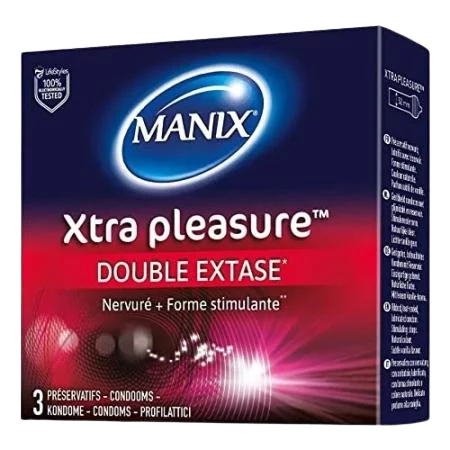 Manix Xtra Pleasure Stimulante Boite de 3